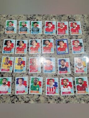 Panini Stickers Fifa World Cup 2026 Lot Of 24